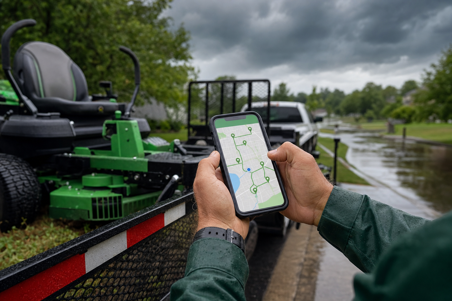 The Rain Doesn't Lose You Customers, the Silence After It Does